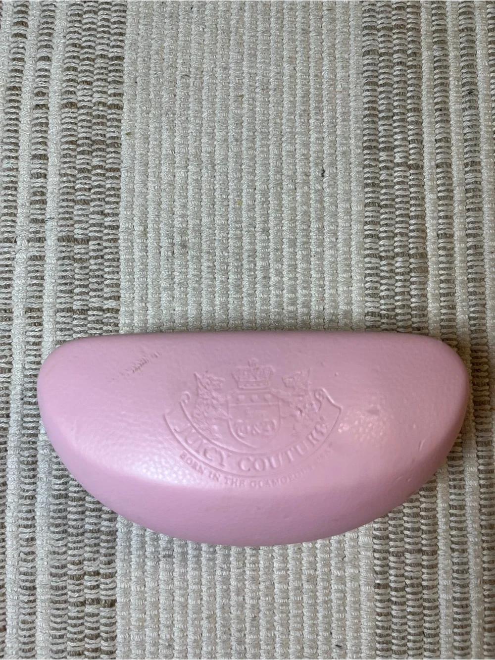 Juicy Couture Pastel Pink Eyewear Case
